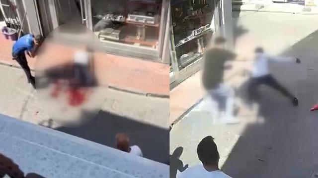 Taciz iddiası sonrası ortalık kan gölüne döndü! Gelen bıçakladı, giden bıçakladı