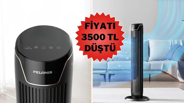 Fiyatı 3500 TL düştü: PELONIS Kule Fan indirimde