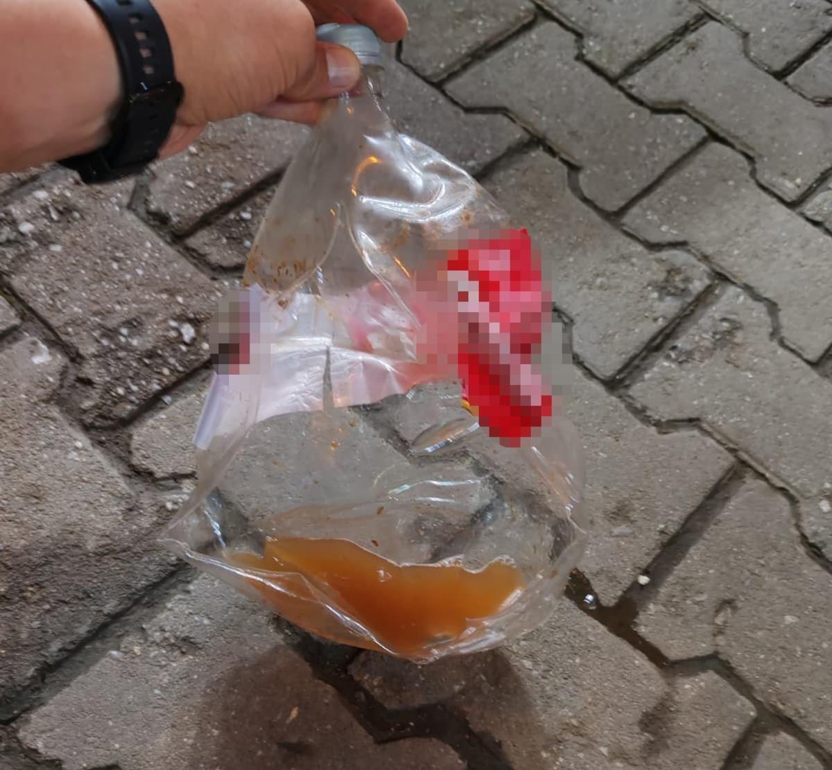 Manisa da sirke şişesi bomba gibi patladı 2