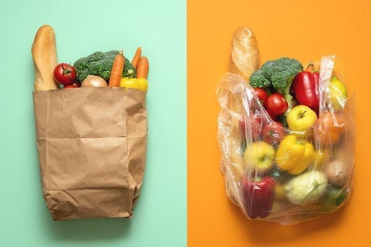 S&uuml;permarkete girdin ve kasada "Plastik poşet ister misiniz?" diye sordular. Ne yaparsın?