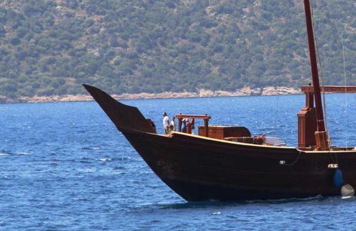 Muhteşem ahşap yat görenleri büyüledi G5