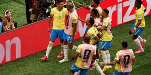 Brezilya Japonya'yı son nefeste ge&ccedil;ti! 90+6'da gelen gol coşturdu