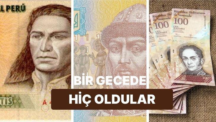 Tarihte Bir Gecede Değeri İnanılmaz Derecede D&uuml;şen Para Birimleri