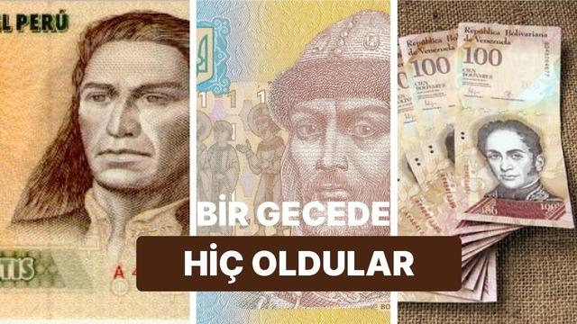 Tarihte Bir Gecede Değeri İnanılmaz Derecede Düşen Para Birimleri
