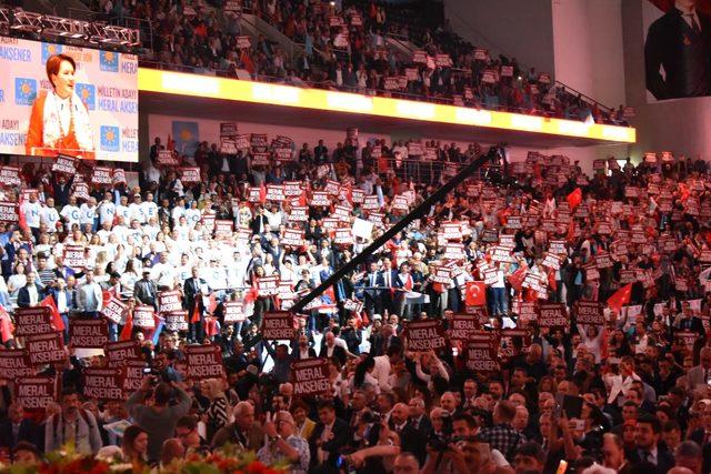 Akşener, partisinin seçim beyannamesini açıkladı