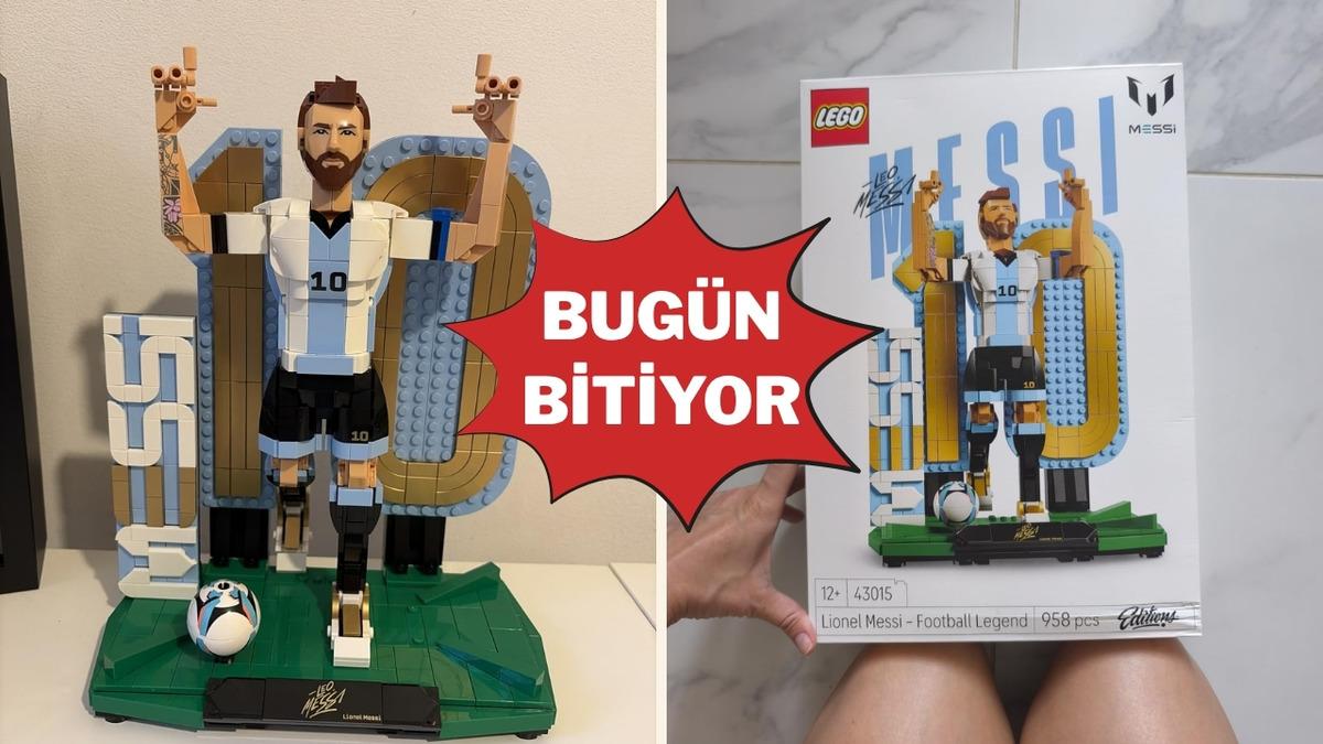 FIFA heyecanını evinize taşıyacak LEGO Messi setinde indirim bugün bitiyor
