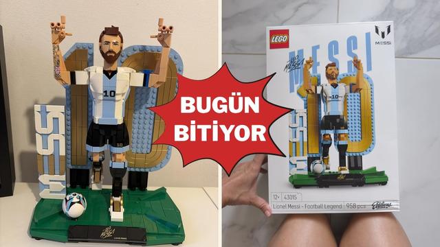 FIFA heyecanını evinize taşıyacak LEGO Messi setinde indirim bugün bitiyor