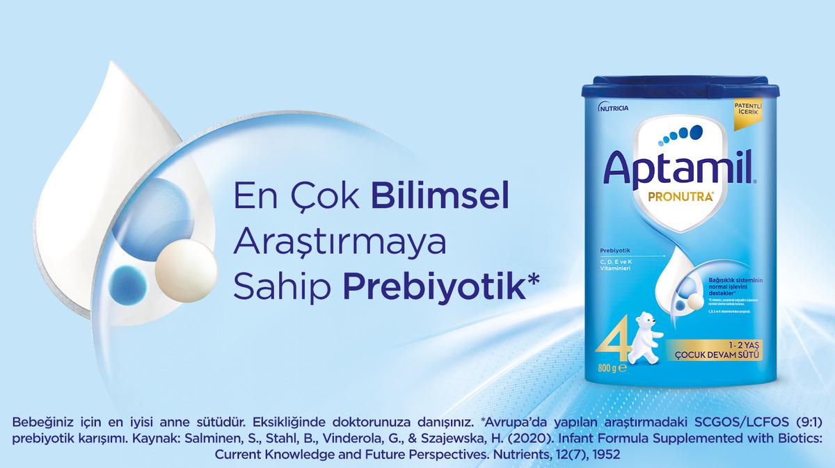 Aptamil çocuk devam sütleri nin bilim yolculuğu 2