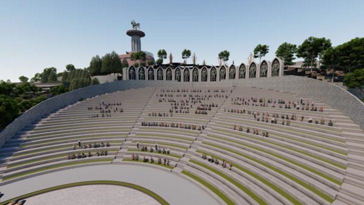 Köroğlu heykeli, 5 bin kilometreden 17 TIR’la getirilecek  G2