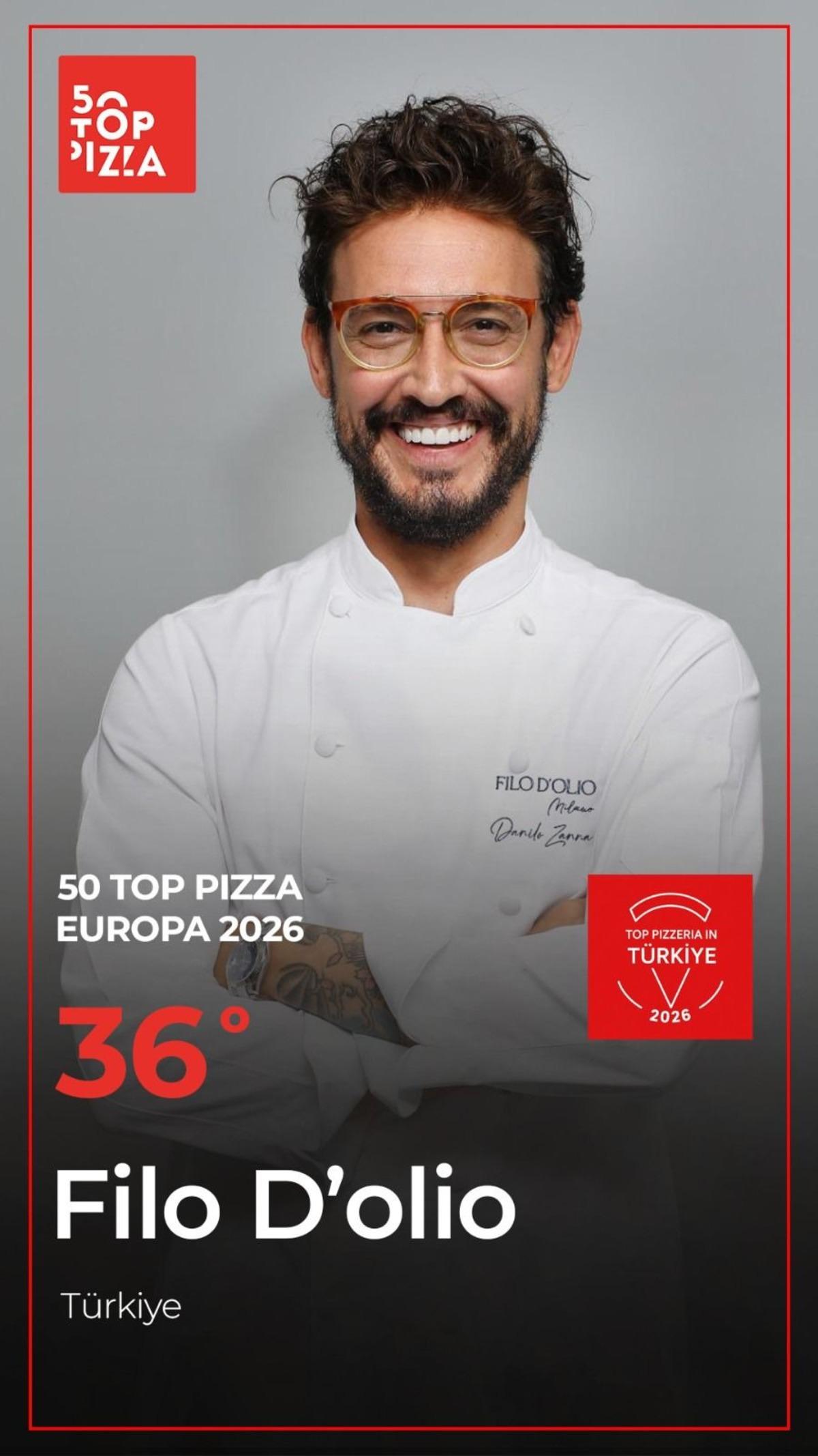 Şef Danilo Zanna&rsquo;nın restoranı da o listede! 50 Top Pizza Europa 2026 sonu&ccedil;ları a&ccedil;ıklandı 1