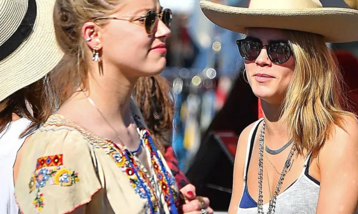 Amber Heard ve Cara Delevingne &ouml;p&uuml;şme g&ouml;r&uuml;nt&uuml;leri konuşulmuştu! Yıllar sonra itiraf 3