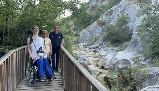 "D&uuml;nyanın en uzun boylu kadını" Kastamonu'da