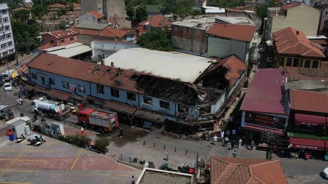Bursa Kayhan Çarşısı'nda yangın sonrası acı bilanço!