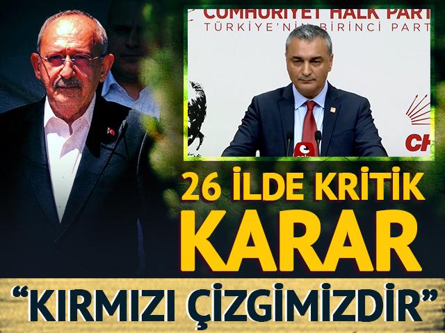 Son dakika | CHP'de 26 il başkanının g&ouml;revine son! 