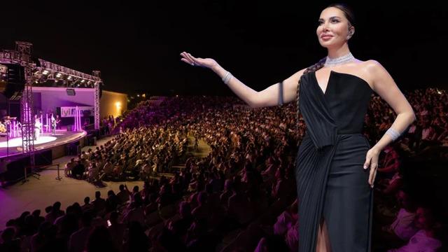 Ebru Yaşar'ın ilk senfoni performansı mest etti! 120 kişilik dev kadroyla sahnede 