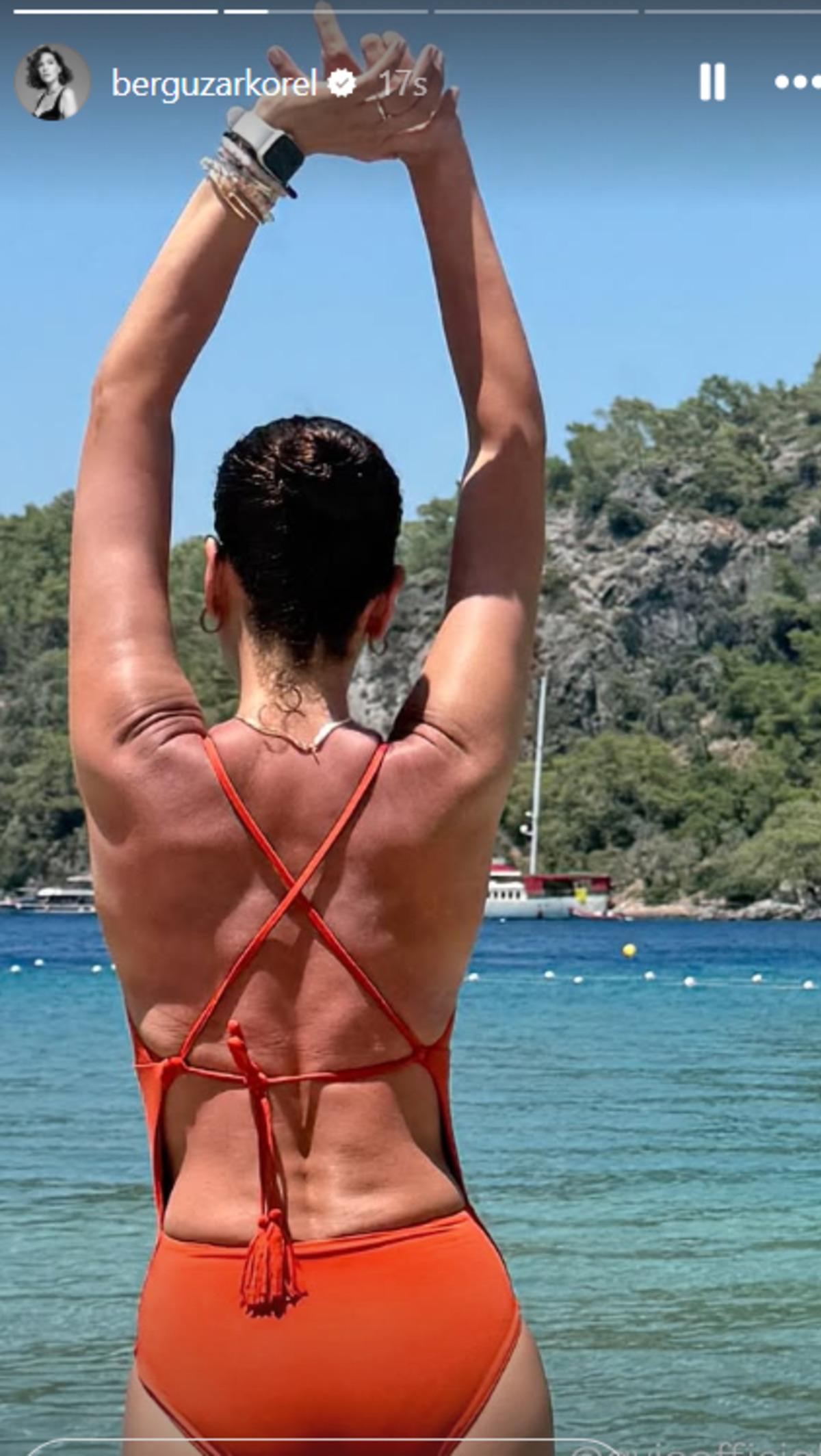 Bergüzar Korel nasıl zayıfladı? Bikinili pozları gündemde 2