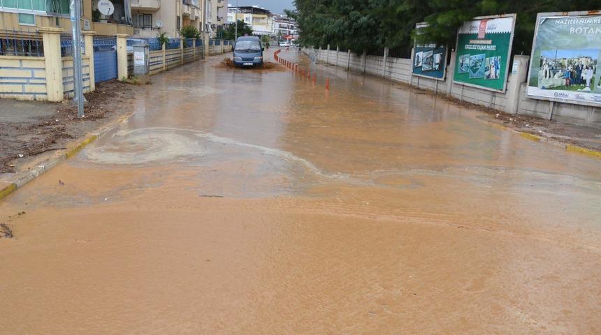 Aydın'da sağanak etkili oldu&nbsp;
