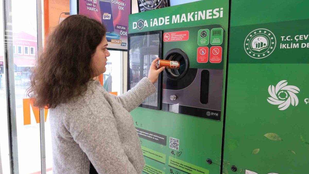 DOA sistemine yoğun ilgi! 5 g&uuml;nde 7,6 milyon ambalaj toplandı 2