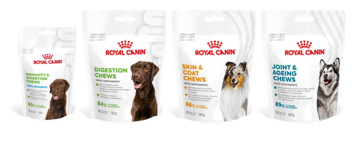 Royal Canin’den köpeklerin özel ihtiyaçlarına yönelik yeni nesil beslenme desteği: Fonksiyonel beslenme destekli tamamlayıcı ödül maması serisi 1
