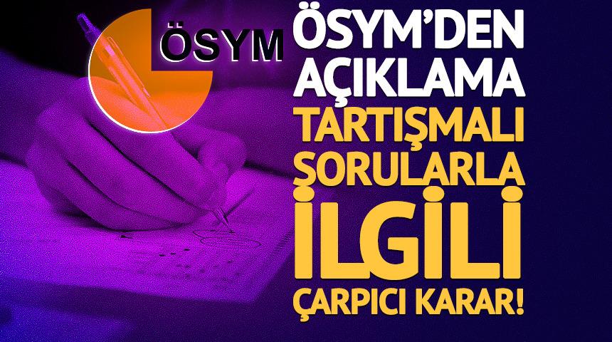 YKS AYT'de bir soru iptal edildi, bir sorunun yanıtı değişti