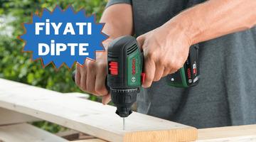 Fiyatı 7203 TL'ye d&uuml;şt&uuml;! Bosch Vidalama Makinesi'nde dev fırsat