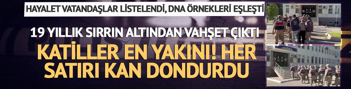 19 yıllık sır perdesi aralandı! &Ouml;z kardeşleri katledip dereye atmış