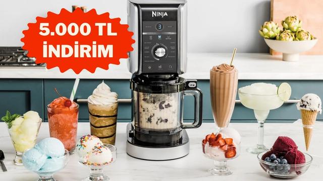 Yazın en ferahlatıcı tarifleri evinizde: Ninja dondurma makinesinde indirim başladı 