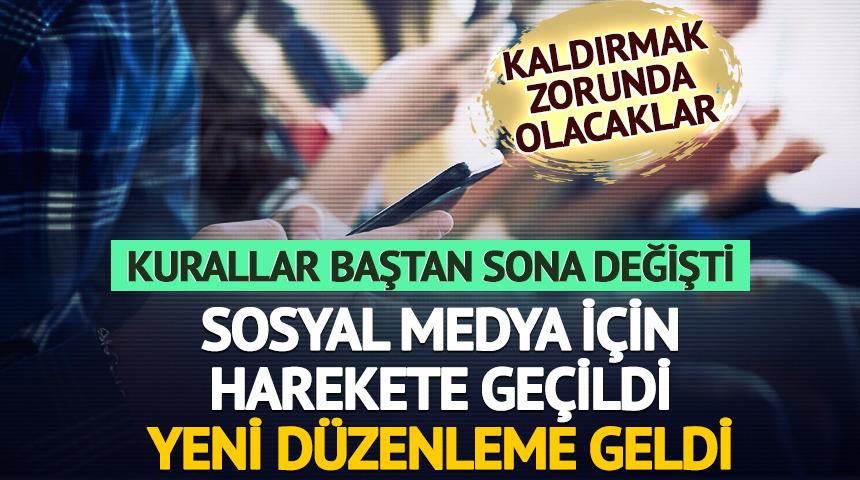 Kurallar baştan sona değişti: Kaldırmak zorunda olacaklar