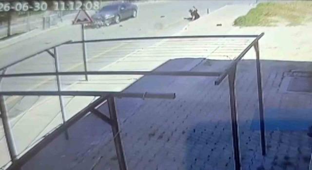 Nevşehir&rsquo;de otomobil ile motorlu bisiklet &ccedil;arpıştı: 1 yaralı 1