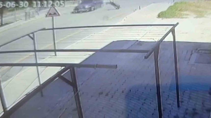 Nevşehir&rsquo;de otomobil ile motorlu bisiklet &ccedil;arpıştı: 1 yaralı