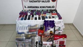 Gaziantep'te 2,8 milyon TL'lik ka&ccedil;ak &uuml;r&uuml;n ele ge&ccedil;irildi