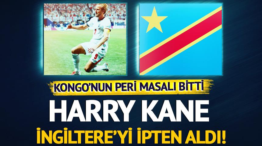 Harry Kane, İngiltere'yi ipten aldı! Demokratik Kongo'nun peri masalı sona erdi