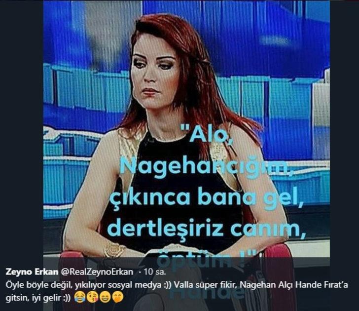 Nagehan Alçı paylaşımları Twitter'ı salladı  G4