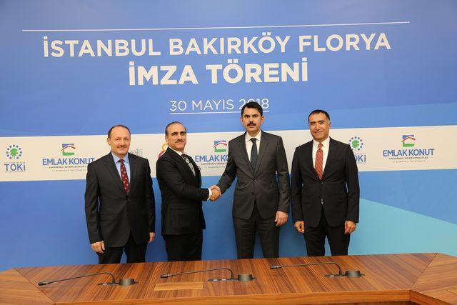 2.25 milyar liralık Florya arsası için imzalar atıldı