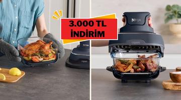 Ninja CRISPi 4-in-1 Pişirme Sisteminde ka&ccedil;ırılmayacak fırsat!