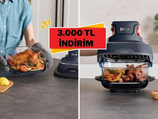 Ninja CRISPi 4-in-1 Pişirme Sisteminde ka&ccedil;ırılmayacak fırsat!
