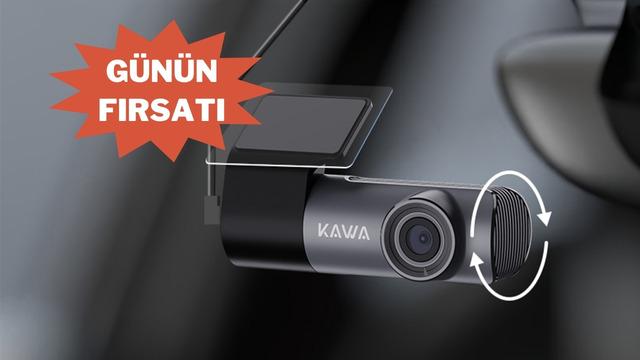 Net gece görüşü ve 2K güvencesiyle Kawa Araç Kamerası günün fırsatı oldu