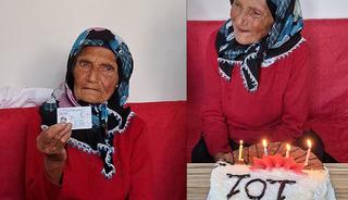 101 yaşında bir ilk yaşadı! Uzun yaşam sırrı herkesi şaşırttı