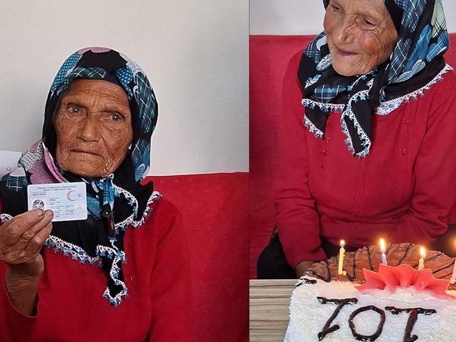 101 yaşında bir ilk yaşadı! Uzun yaşam sırrı herkesi şaşırttı