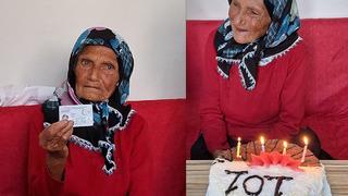 101 yaşında bir ilk yaşadı! Ayşe ninenin uzun yaşam sırrı ise herkesi şaşırttı