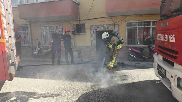 Yaramaz &ccedil;ocukların evcilik oyunu y&uuml;rekleri ağza getirdi: Az kalsın ev yanıyordu 5