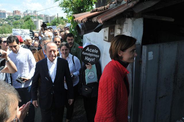 Hamzaçebi'den kentsel dönüşüm alanında mahalleliye destek...