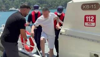 &Ouml;zel teknelerde rahatsızlanan iki vatandaşa tıbbi tahliye