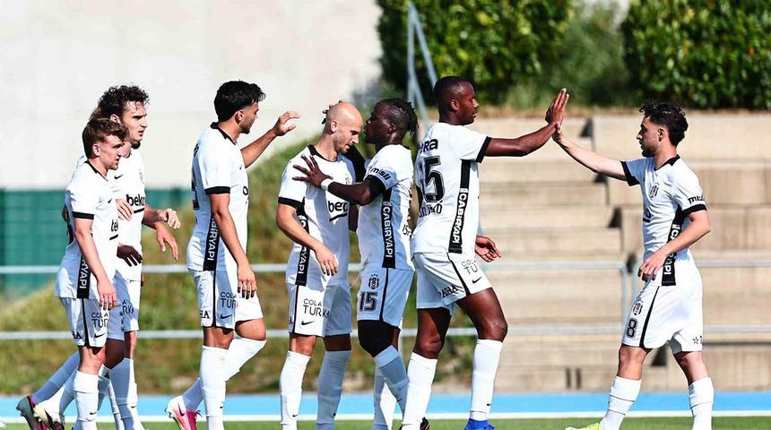 Beşiktaş hazırlık ma&ccedil;ında Gyirmot'u yendi!