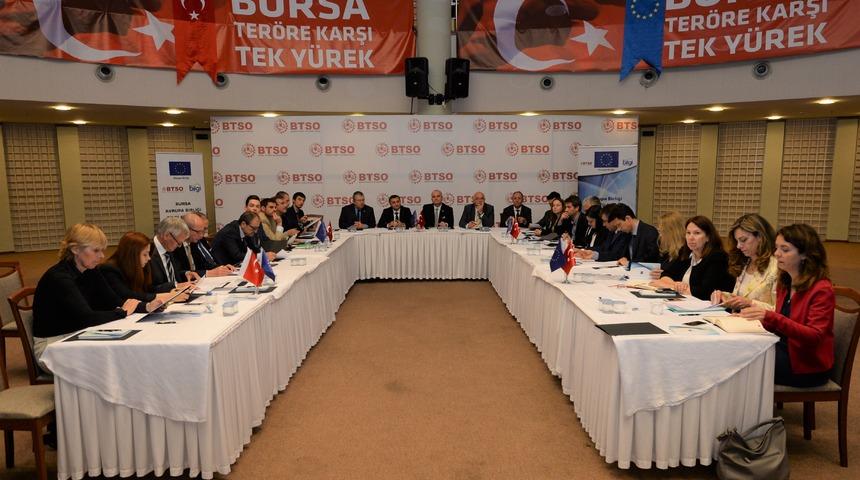 Bursa otomotiv sektörü AB'ye anlatıldı