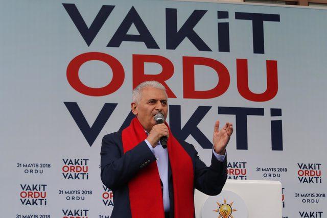 Başbakan Yıldırım: Hangi yetkiyle bu vaatleri yapacaksın (3)