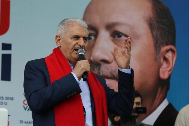 Başbakan Yıldırım: Hangi yetkiyle bu vaatleri yapacaksın (3)