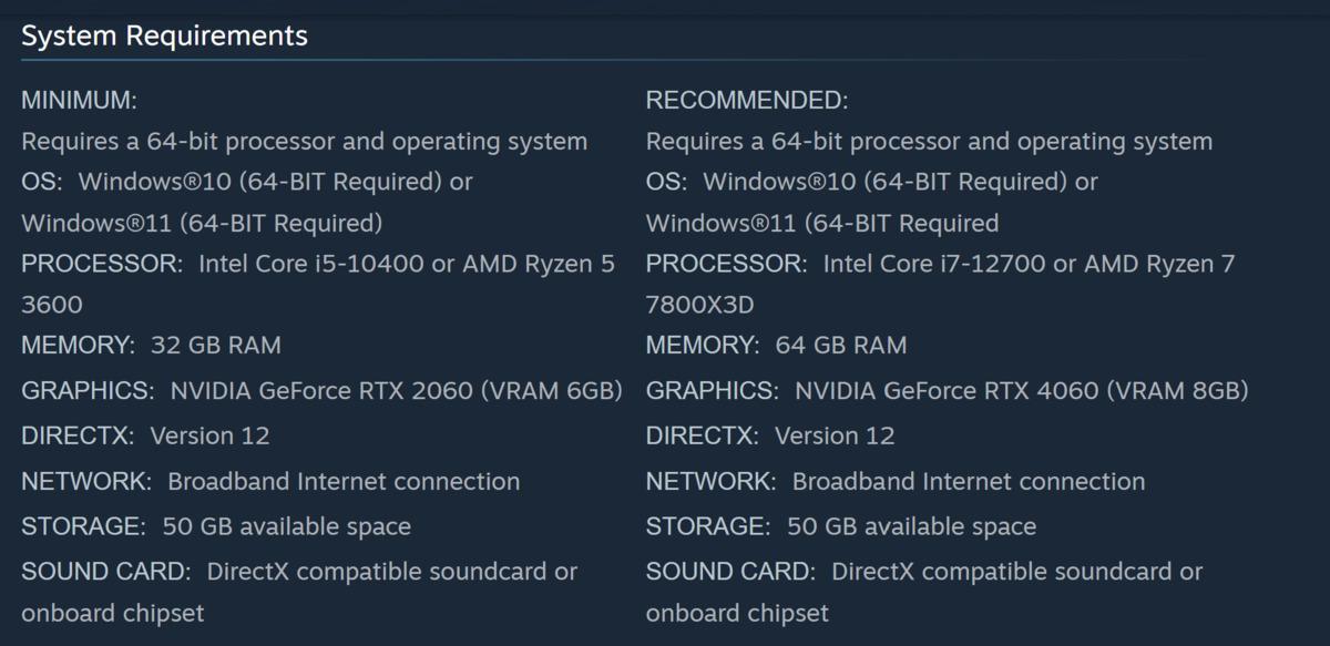 Cinder City nin 64 GB RAM &ouml;nerisi tartışma yarattı: Steam sayfası sessizce değişti 1
