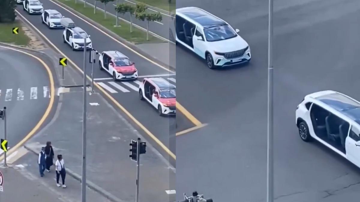 TOGG'un limuzin versiyonu Ankara yollarında