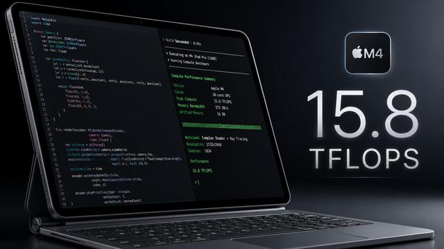 Bir geliştirici, Apple'ın M4 çipinin gizli gücünü açığa çıkardı